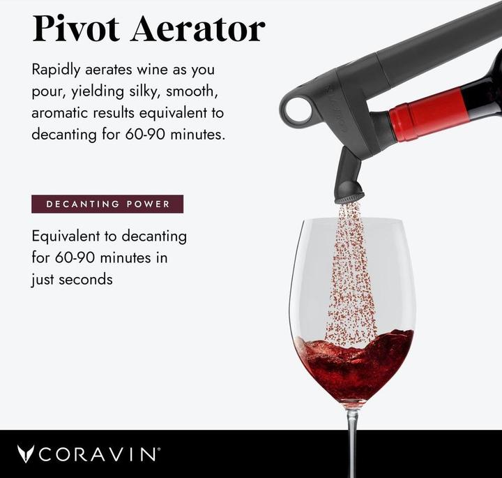 Actual product image Coravin Pivot aerator (Wine pourer)