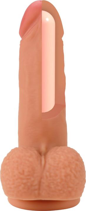 Actual product image Hidden Desire Realistic Dildo Liquid Silicone 18 cm