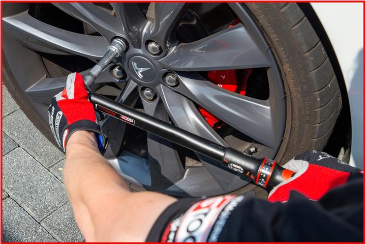 Actual product image KS Tools Ratchet torque wrench (1/2", 40 Nm, 200 Nm)