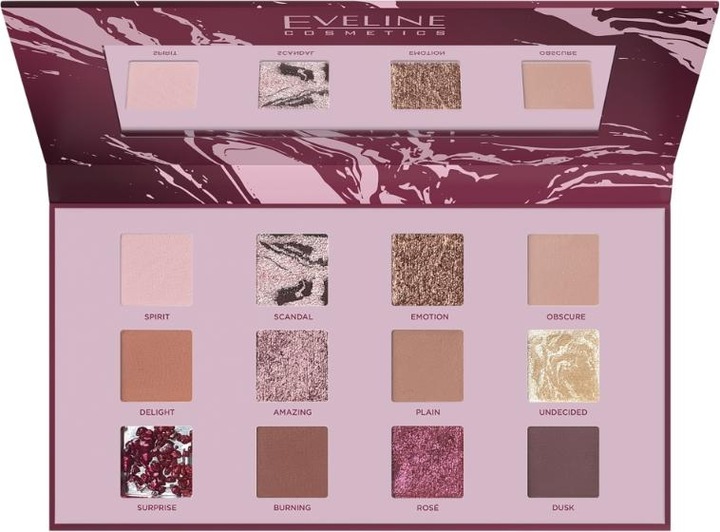 Produktbild Eveline Nudes Shooking Eyeshadow Palette 9.6G