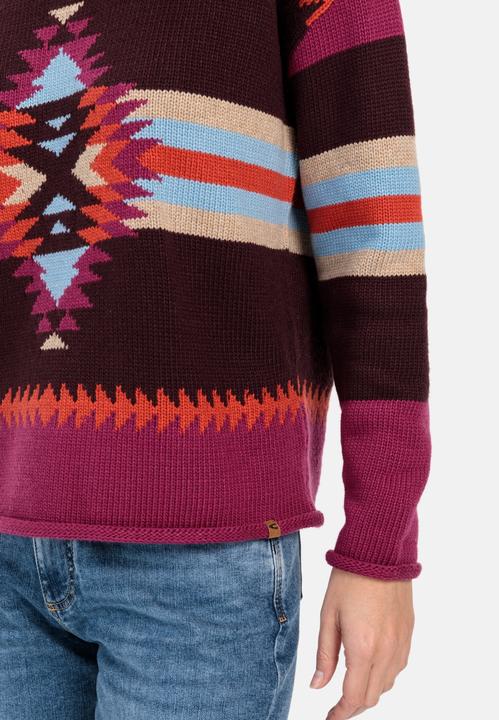 Produktbild Camel Active Strickpullover mit eingearbeiteten Mustern (XL)