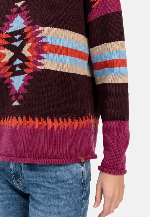 Actual product image Camel Active Knitted jumper with integrated patterns (XL)