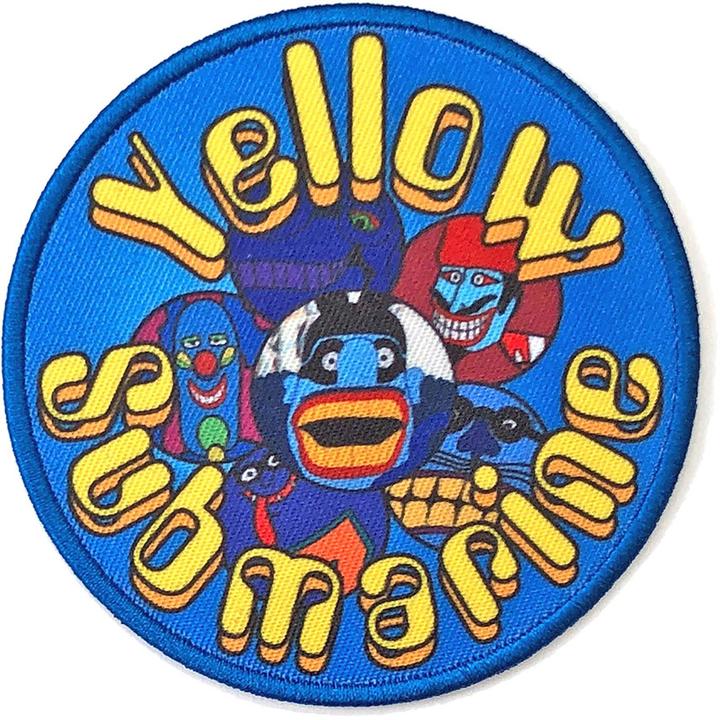 Actual product image The Beatles Yellow Submarine Baddies Circle Patch