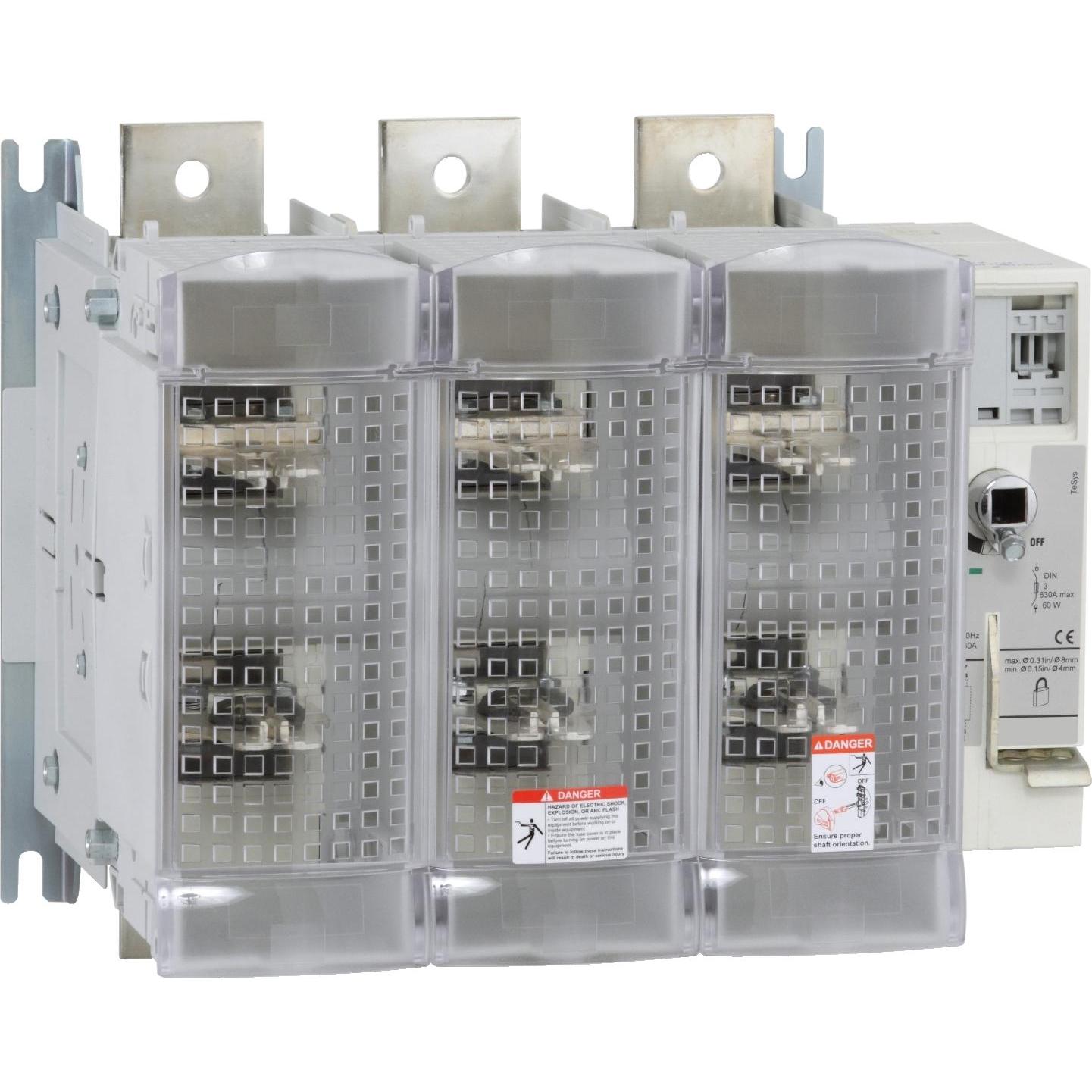 Schneider Electric, Systemstromversorgung, Trennschalter 3-polig 630A