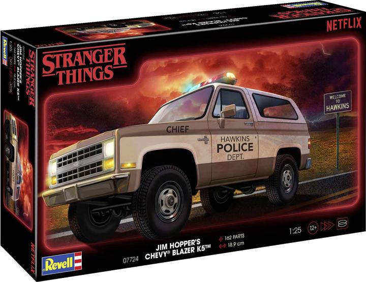 Actual product image Revell Stranger Things 1985 Chevrolet K5 Blazer