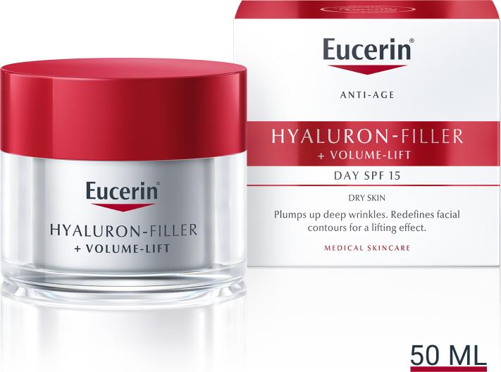 Produktbild Eucerin Hyaluron-Filler +Volume-Lift Day Cream SPF15 (50 ml)