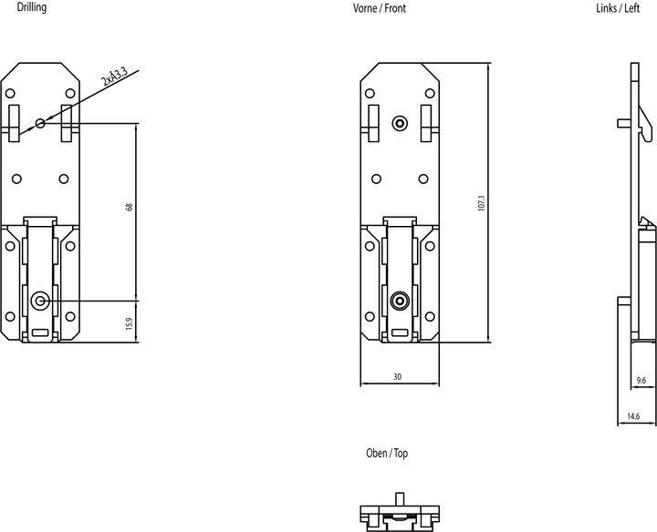 Actual product image Siemens Mounting adapter