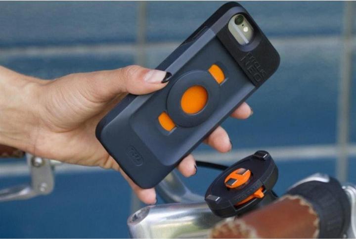 Actual product image Tigra fitclic Neo selbstsperrenden Magnetische Bike Wandbefestigung System mit Phone Case und Bike Strap M