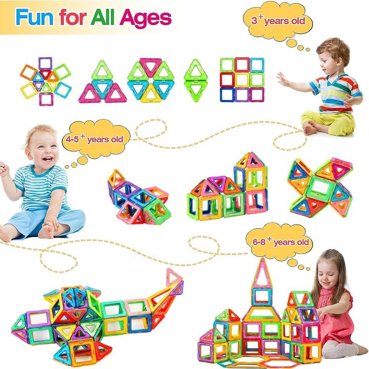 Actual product image Morkka Magnetic building block set