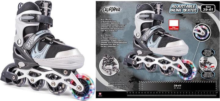 Image du produit California - Inliners w/light size 39-41 - Black (24944) (39, 40, 41)