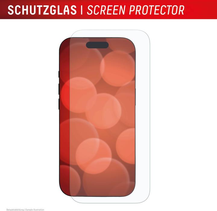 Actual product image Displex Real Glass + Handyhülle (1 Piece, Apple iPhone 17 Pro)