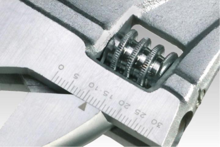 Actual product image HEYTEC Open-end spanner, adjustable, DIN 3117 0 - 20 mm (20 mm, 18 mm, 11 mm, 12 mm, 19 mm, 3 mm, 15 mm, 13 mm, 6 mm, 7 mm, 14 mm, 4 mm, 8 mm, 10 mm, 17 mm, 9 mm, 16 mm, 5 mm)