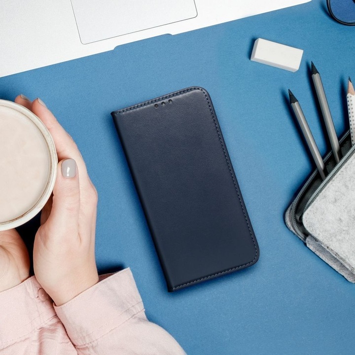 Produktbild OEM Book case SMART MAGNETO Book case for XIAOMI Redmi Note 13 Pro 4G navy (Xiaomi Redmi Note 13 Pro 4G)