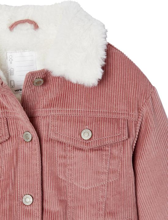Immagine prodotto Vertbaudet Mädchen Cordjacke mit Kuschelfutter und Recycling-Polyester (122)