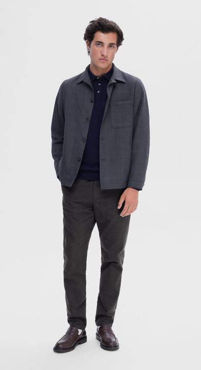 Produktbild Selected Langärmeliger Strick Polo shirt (L)