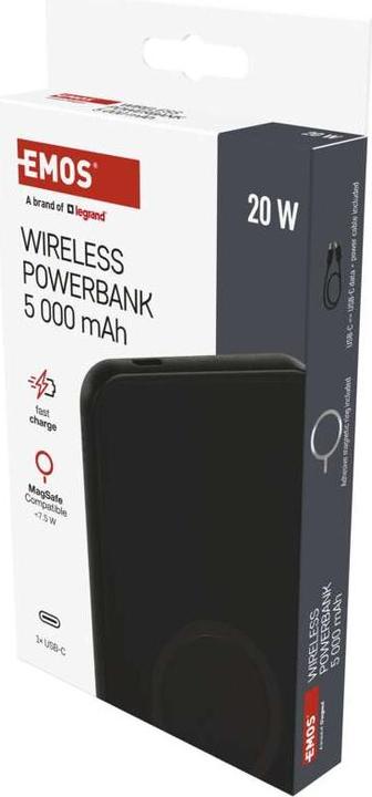 Actual product image Emos # (5000 mAh, 20 W, 19.25 Wh)