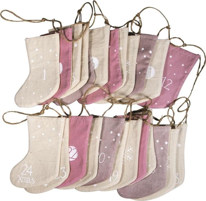 Immagine prodotto Rayher Calendario dell'avvento Calze di Natale, 1 pez