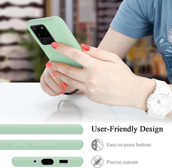 Produktbild Cadorabo TPU Liquid Silicone Case Cover (Samsung Galaxy S20 Ultra)