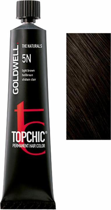 Actual product image Goldwell Topchic (5N light brown)