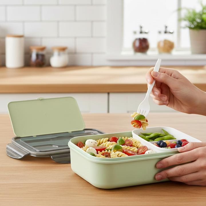 Produktbild Cheffinger Lunchbox 1.3L mit Löffel und Gabel