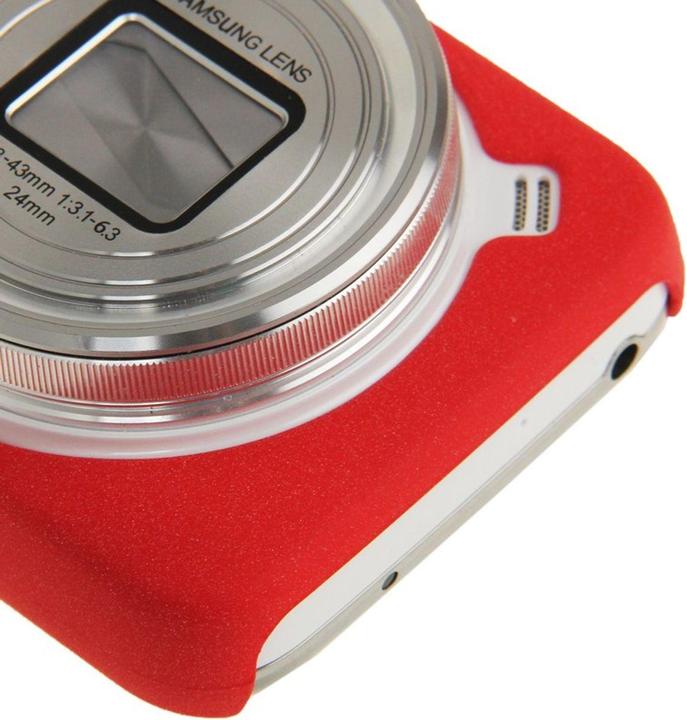 Actual product image König Design Hardcase for mobile Samsung Galaxy S4 i9500 / i9505 / i9506 / GT i9515 Zoom C1010 red (Samsung Galaxy S4)