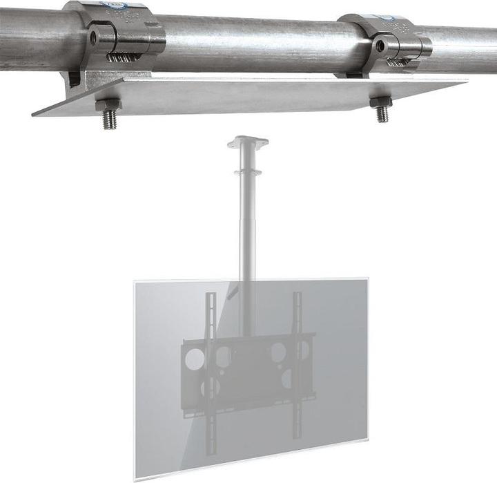 Actual product image Hagor Mounting component (ceiling plate, 2 pipe clamps) (Ceiling)