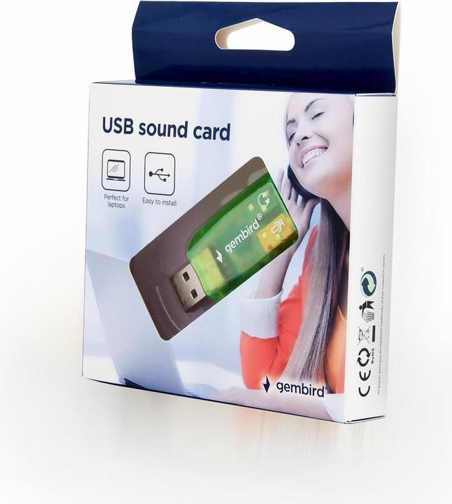 Image du produit Gembird CARTE SON USB EXT. VIRTUS/SC-USB-01 - Carte son (USB)