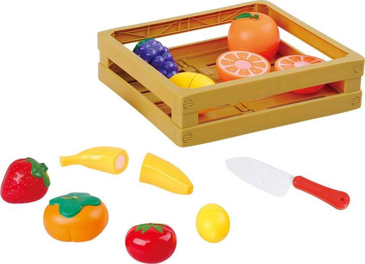 Actual product image Play fruit in box, 11 pcs.