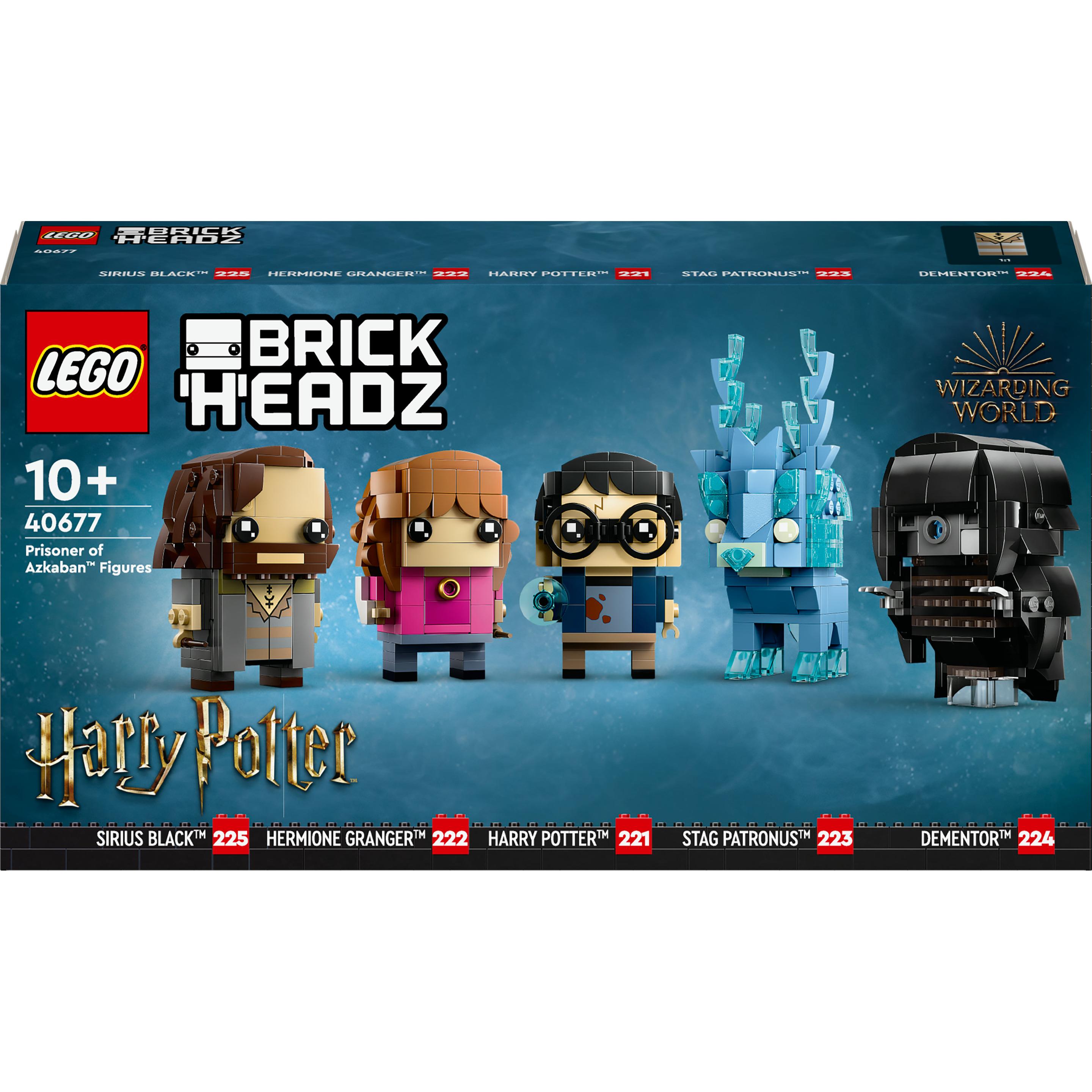 LEGO 40677 Figure di Harry Potter e il Prigioniero di Azkaban (40677, LEGO Brickheadz)