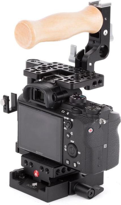 Actual product image Wooden Camera Unified DSLR Cage (Small) with Wood Grip (Cage)