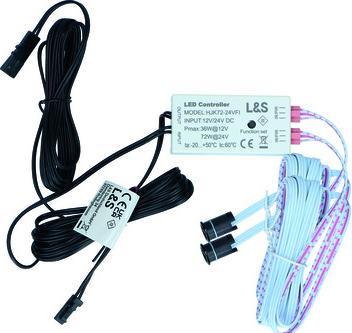 Actual product image L&S Mini IR-Sensorschalter, 2er set, 12V