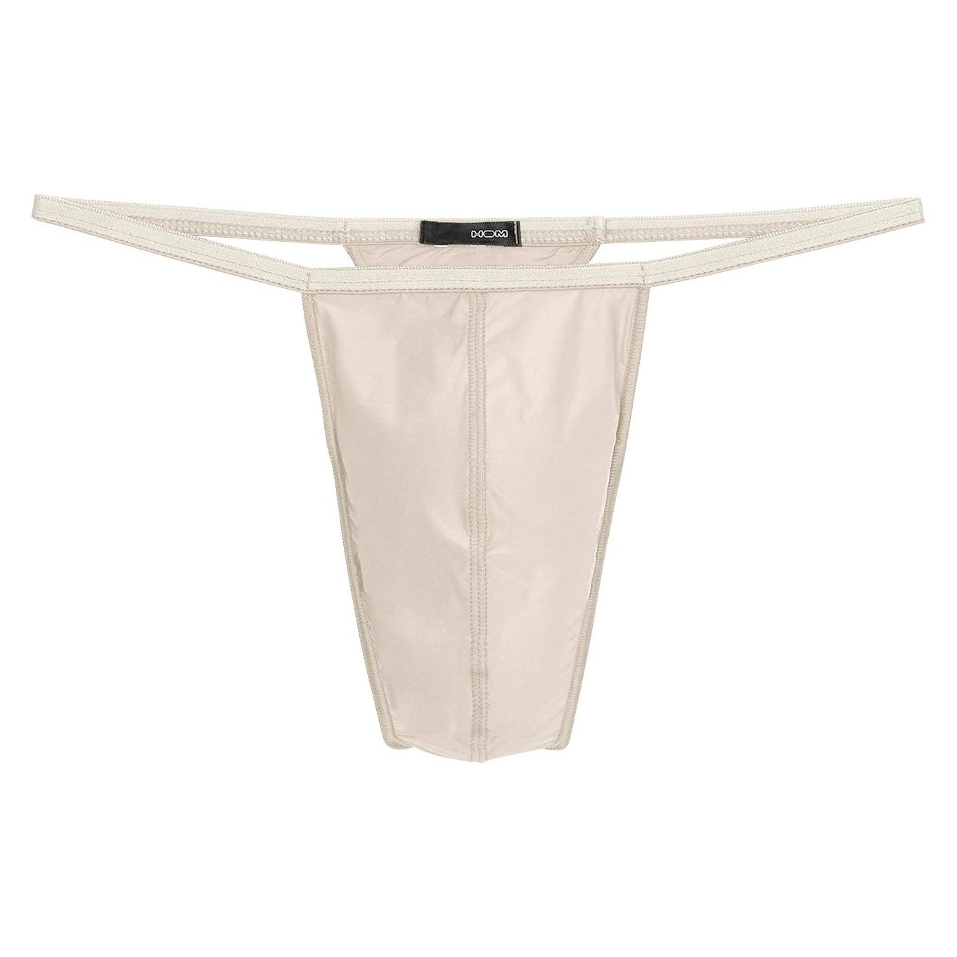 Hom, Herren, Unterhosen, Plumes String, Beige, (S)