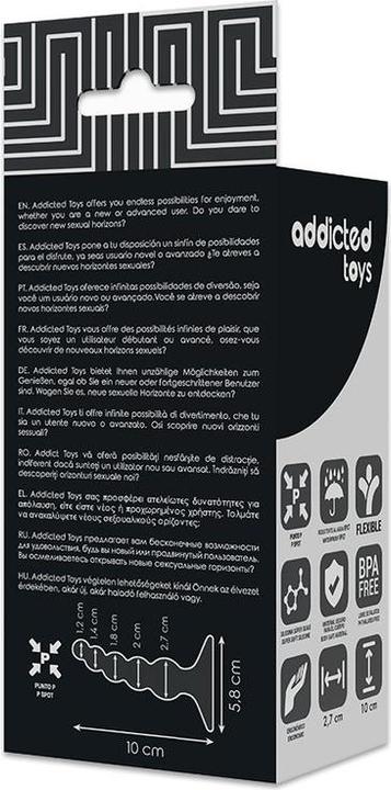 Image du produit Addicted toys Plug anal 10 cm