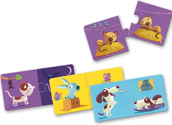 Image du produit Djeco Puzzle Duo Opposés (24 pièces)