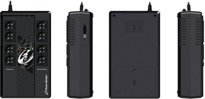 Image du produit Powerwalker Onduleur VI 1000 MS FR Line-Int (1000 VA, 600 W, Line-interactive Onduleur)