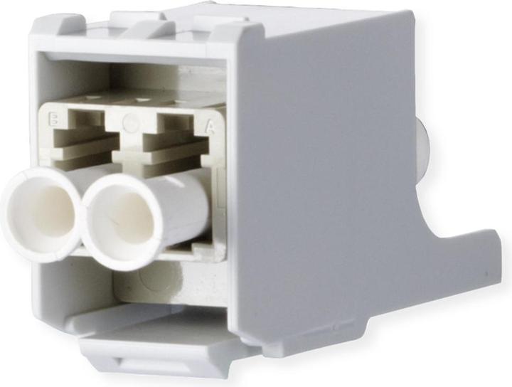 Actual product image Metz Connect OpDAT modul LC-D (ceramic, beige) MM 1509107B-I (Network coupling)