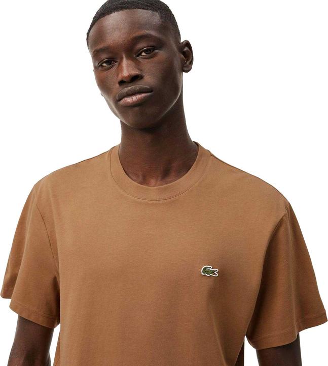 Actual product image Lacoste Mens Embroidered Logo Cotton T-Shirt (S)