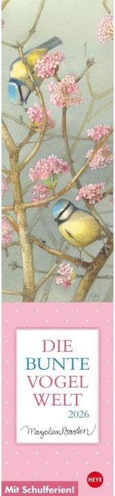 Actual product image Marjolein Bastin: Die bunte Vogelwelt Langplaner 2026 (Hardcover, German)