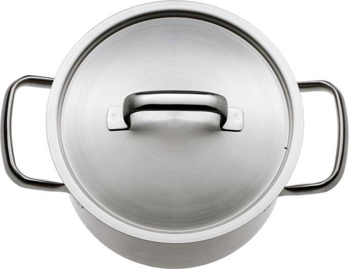 Produktbild WMF Bratentopf GOURMET PLUS Silberfarben (16 cm, Kochtopf, Bräter + Schmortopf, Edelstahl)