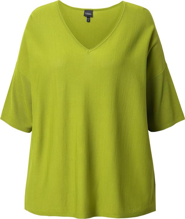 Produktbild Ulla Popken Pullover, Oversized, V-Ausschnitt, Halbarm (54)