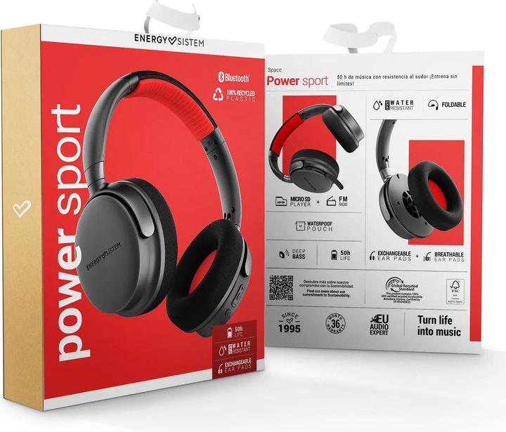 Actual product image Energy Sistem Power Sport (50 h, Cable, Wireless)