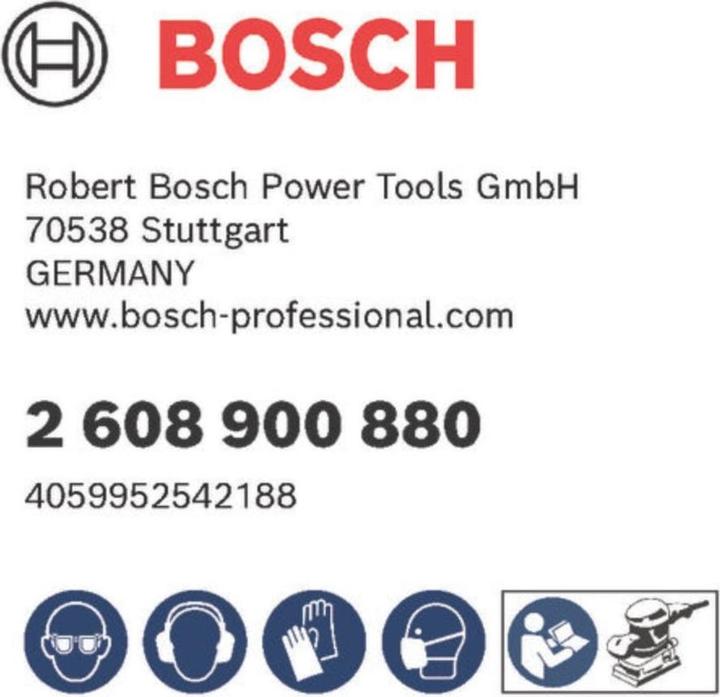 Produktbild Bosch Professional Zubehör EXPERT C470 Schleifpapier mit 8 Löchern für Schwingschleifer, 80 x 133 mm, G 100, 10-tlg. (100)