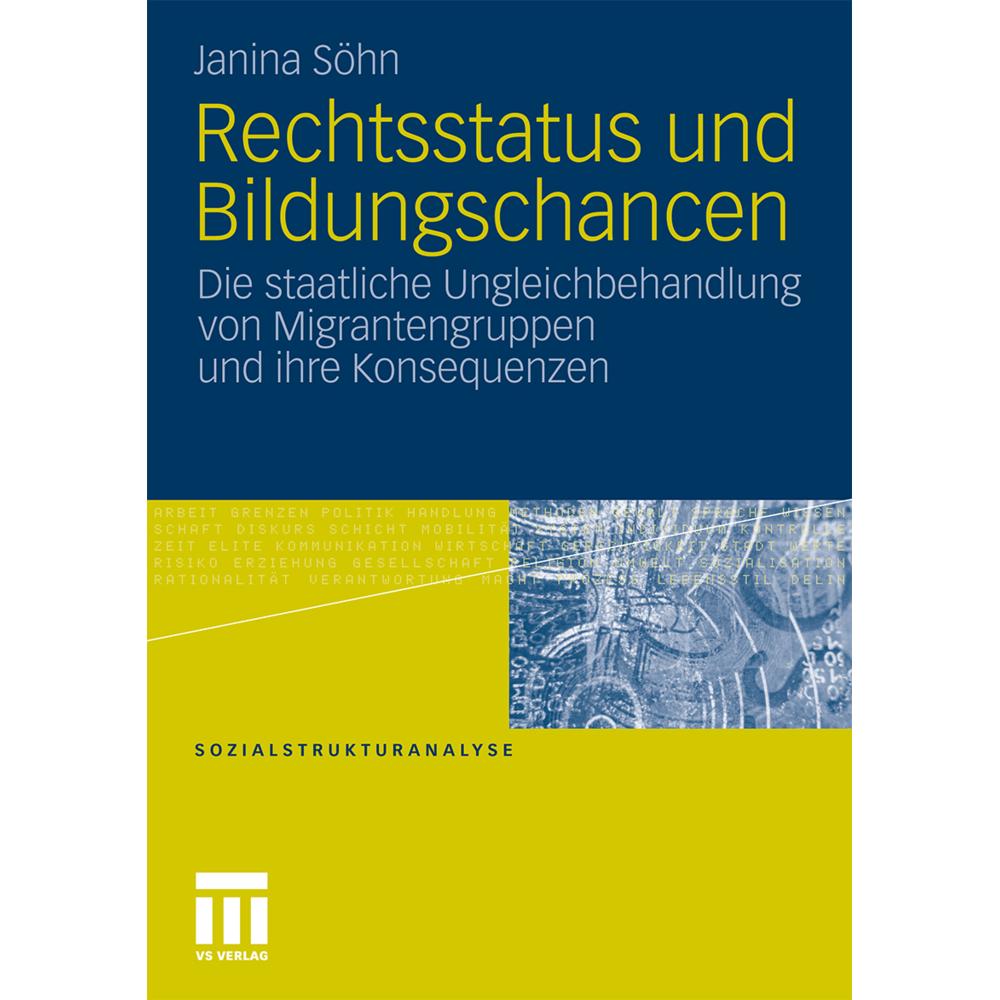 Rechtsstatus und Bildungschancen, Fachbücher