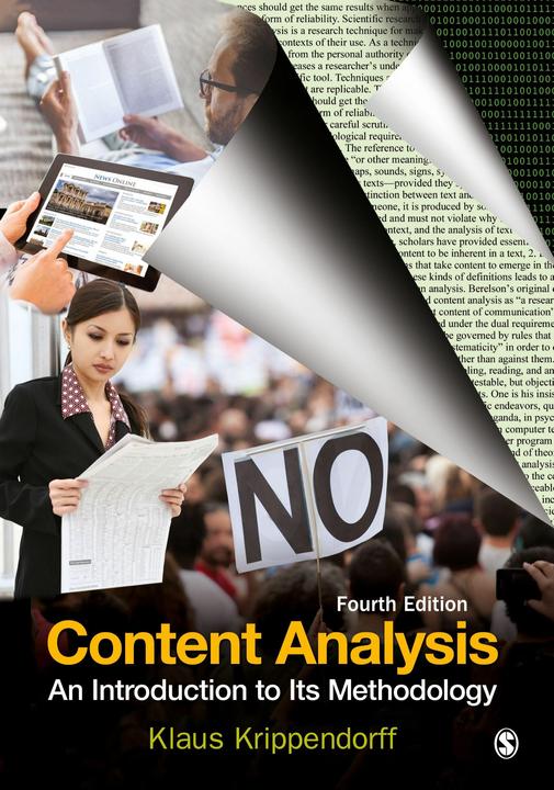 Produktbild Content Analysis: An Introduction to Its Methodology (Englisch, 2018)