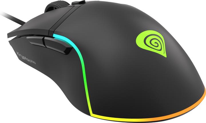 Produktbild Genesis Krypton 220 Maus rechts USB Typ-A Optisch 6400 DPI (Kabelgebunden)