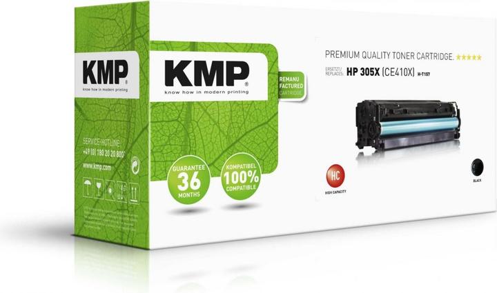 Actual product image KMP H-T157 Toner compatible with HP CE 410 X (FC)