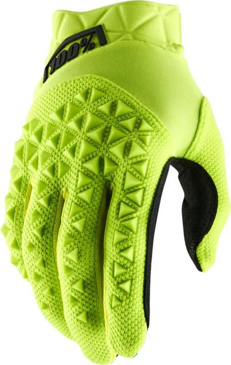 Image du produit 100% Gants iTrack Youth fluo jaune KM (M)