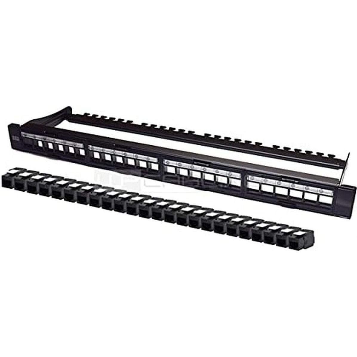 WP Rack & Cabling Wp Europe 1U Panel mit 24 Rj45u (0.51 m) (WPC-PAN-6AUP-24)