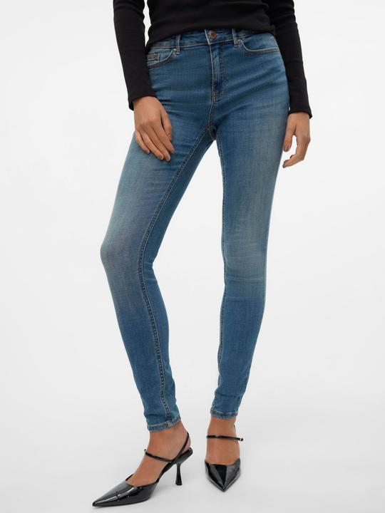 Actual product image Vero Moda VMFLASH Mid Rise Skinny Fit Jeans Skinny Jeans (XS)