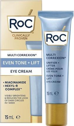 Roc Multi Correxion Even Tone Lift Eye Cream Brightening and Dark Circle Solution Anti-Aging Eye Formula (15 ml)